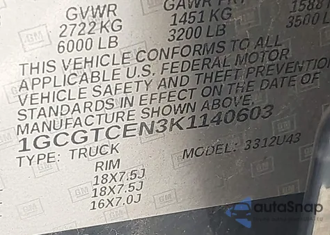 2019 Chevrolet Colorado Lt from USA, damaged, VIN 1GCGTCEN3K1140603